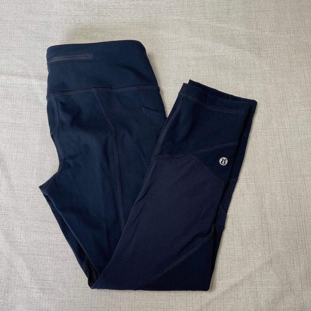 lululemon athletica Navy Pace Rival Leggings